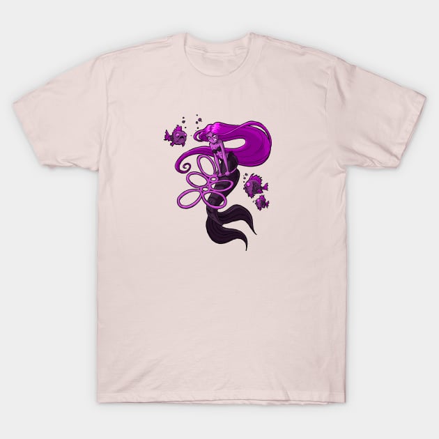 Stuck Mermaid T-Shirt by JimBryson